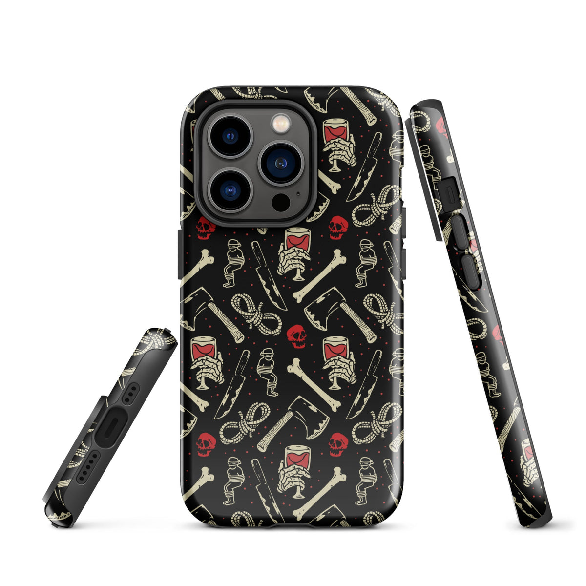 True Crime And Wine iPhone Case
