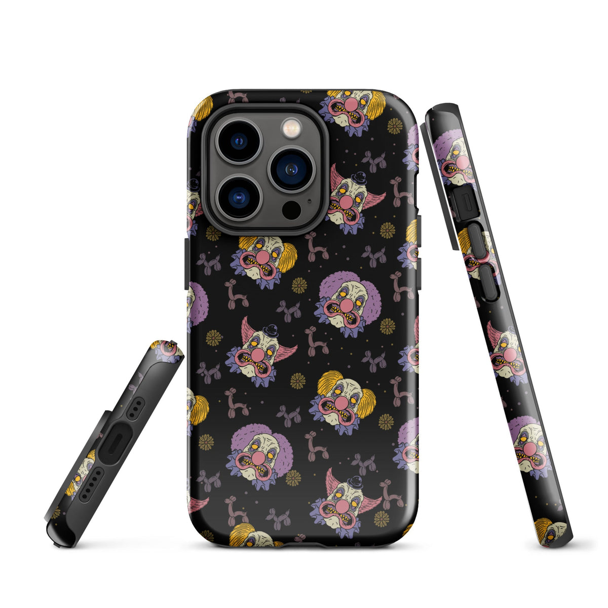 Spooky Clowns Circus iPhone Case