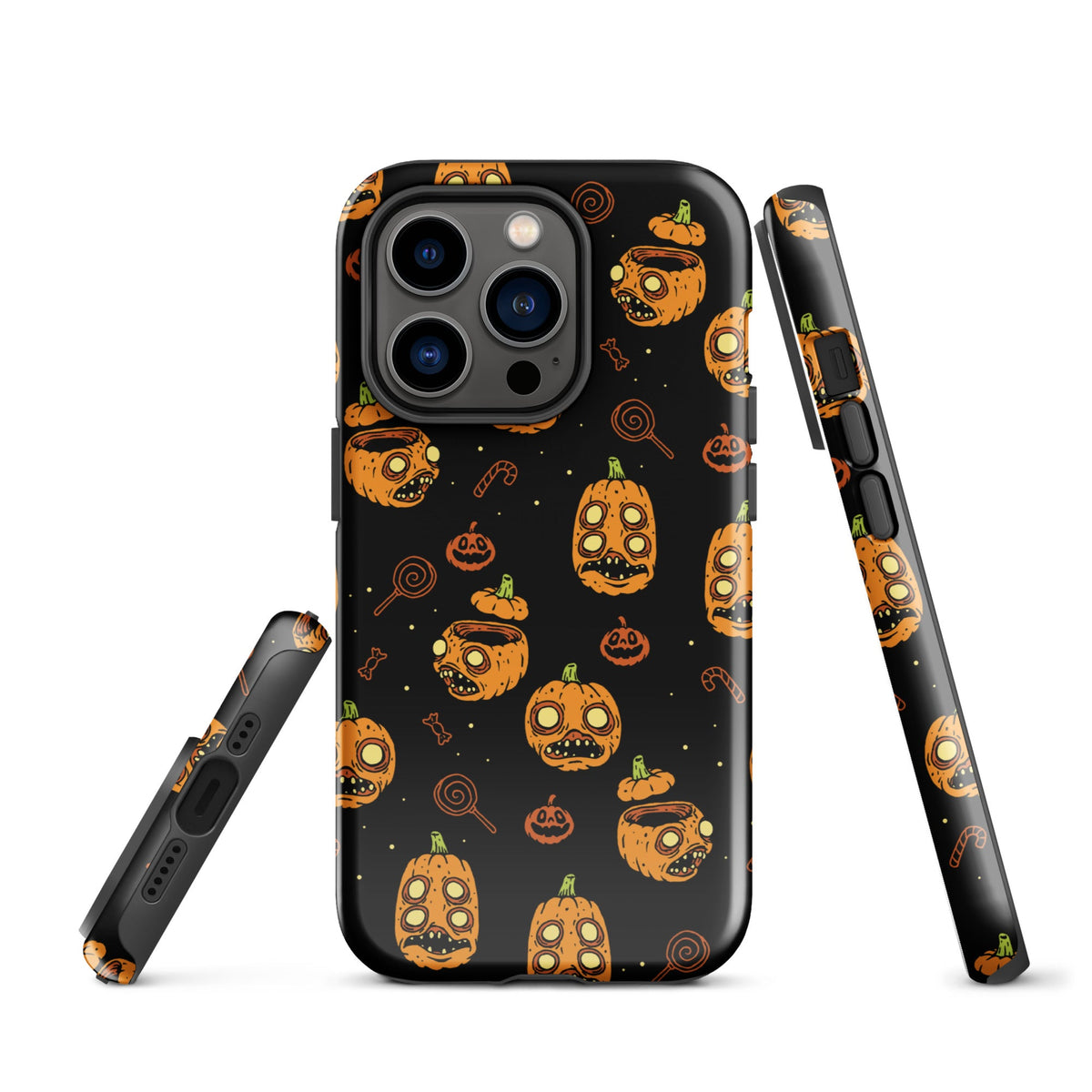 Zombie Pumpkins iPhone Case