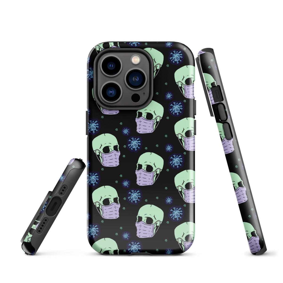 Virus Skull iPhone Case