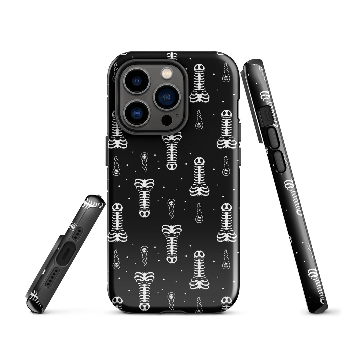 Skeleton Penis Boner iPhone Case