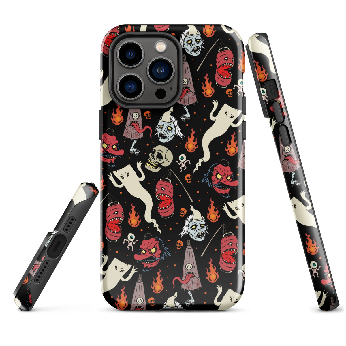 Japanese Demons iPhone Case