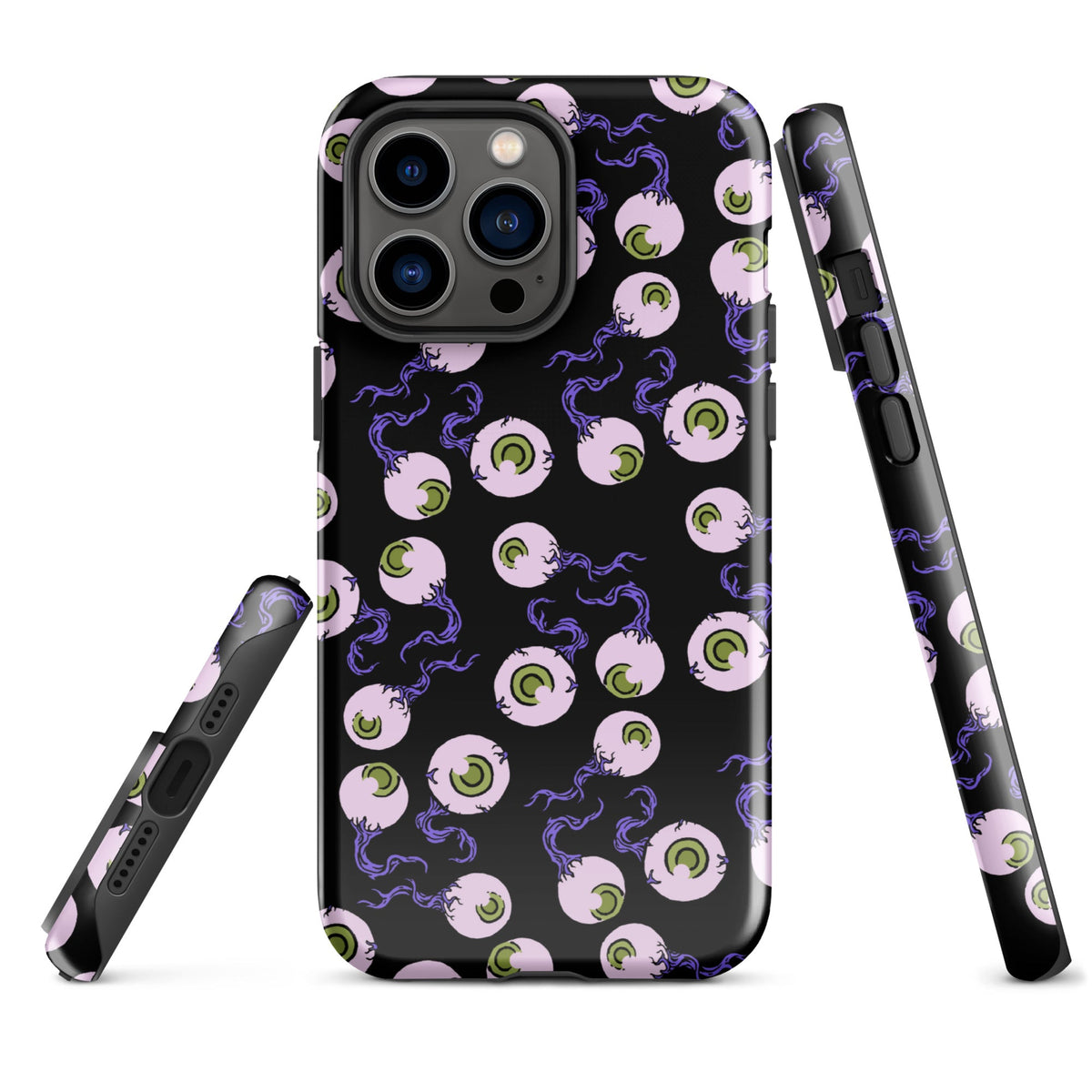 Spooky Eyeballs iPhone Case