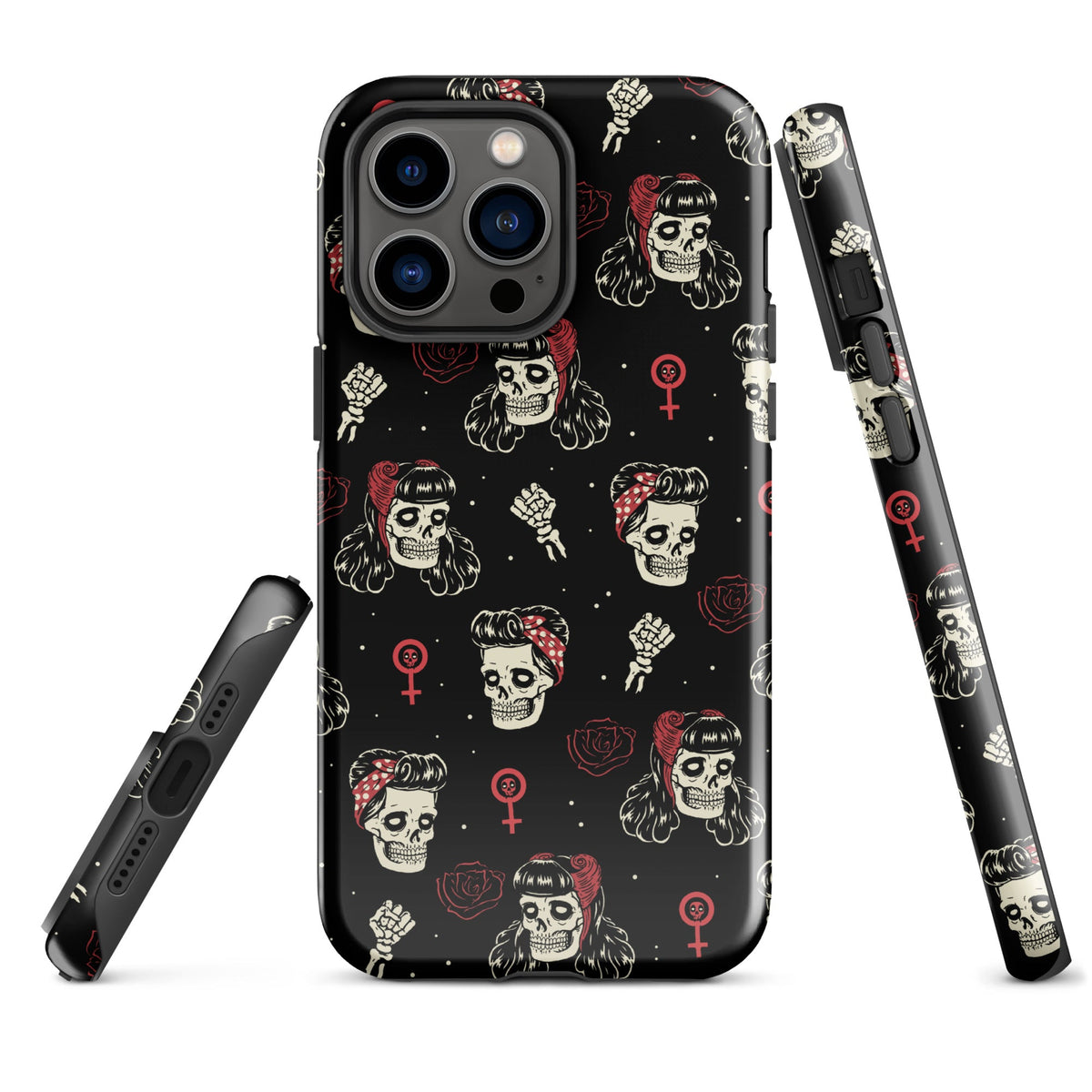 Undead Rosie Riveter iPhone Case
