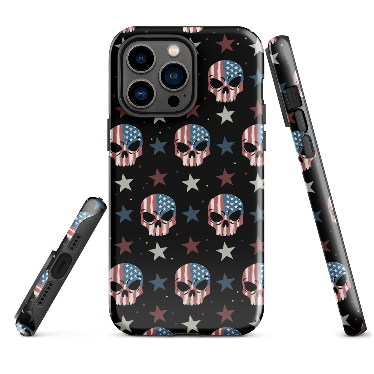 USA Skull iPhone Case
