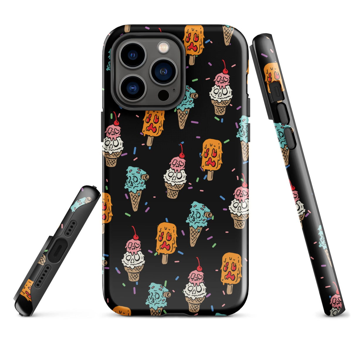 Monster Ice Cream iPhone Case