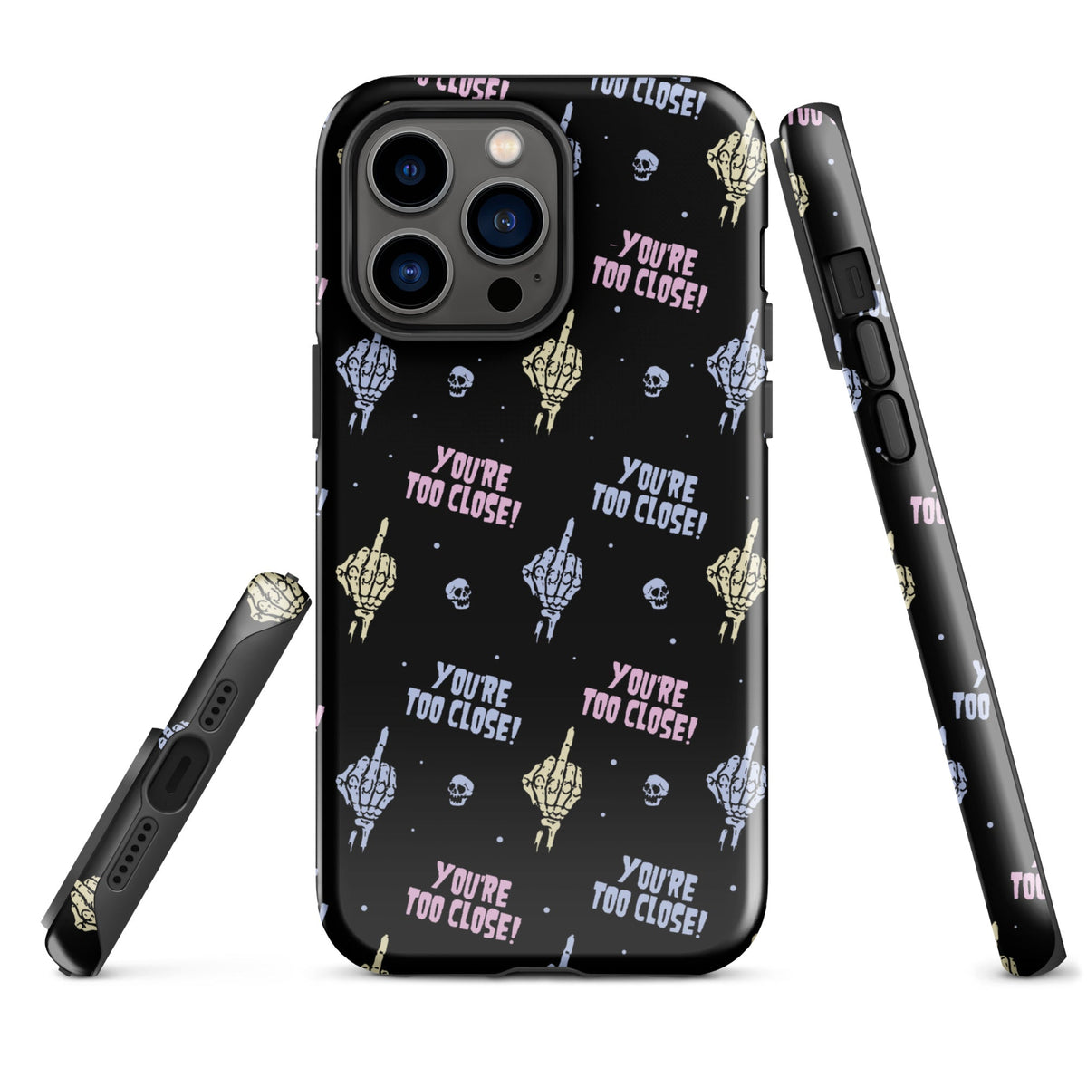 You're Too Close iPhone Case