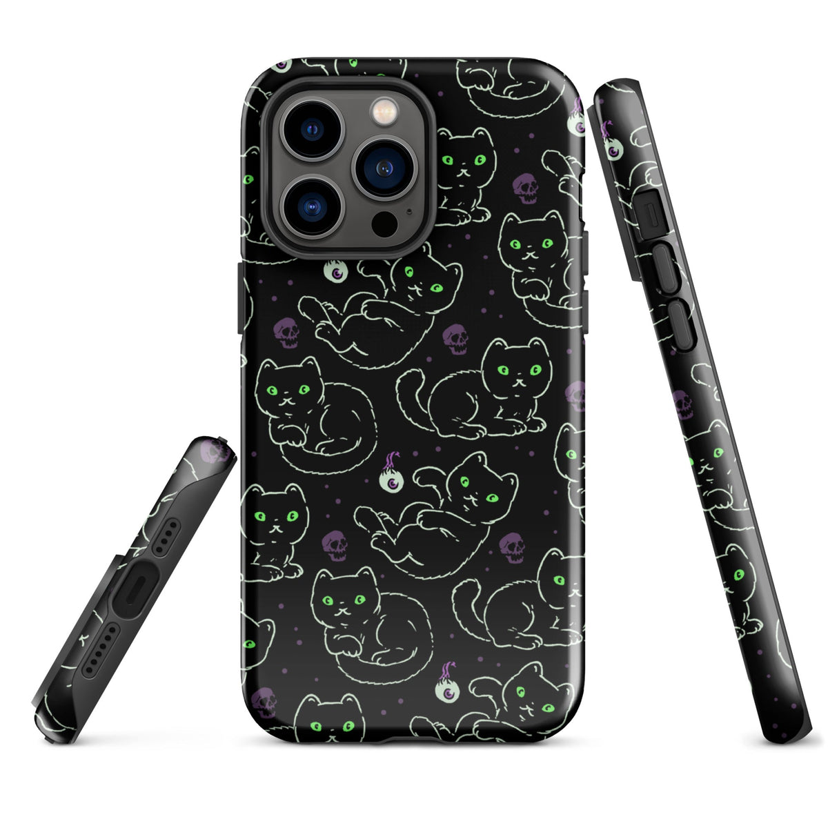 Black Cats iPhone Case