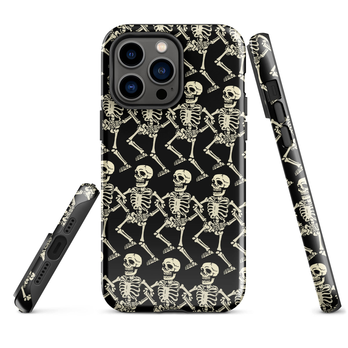 Dancing Skeletons iPhone Case