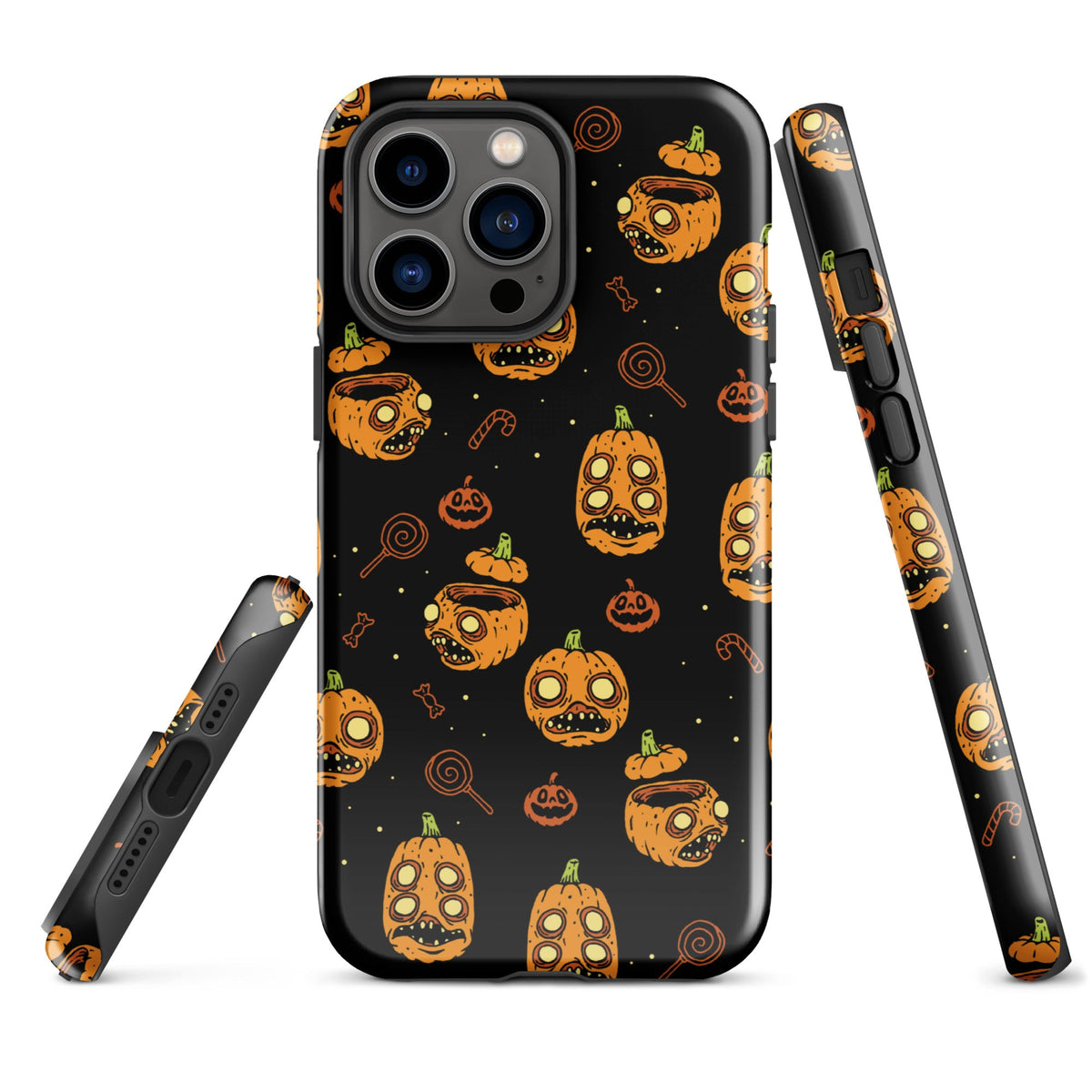Zombie Pumpkins iPhone Case
