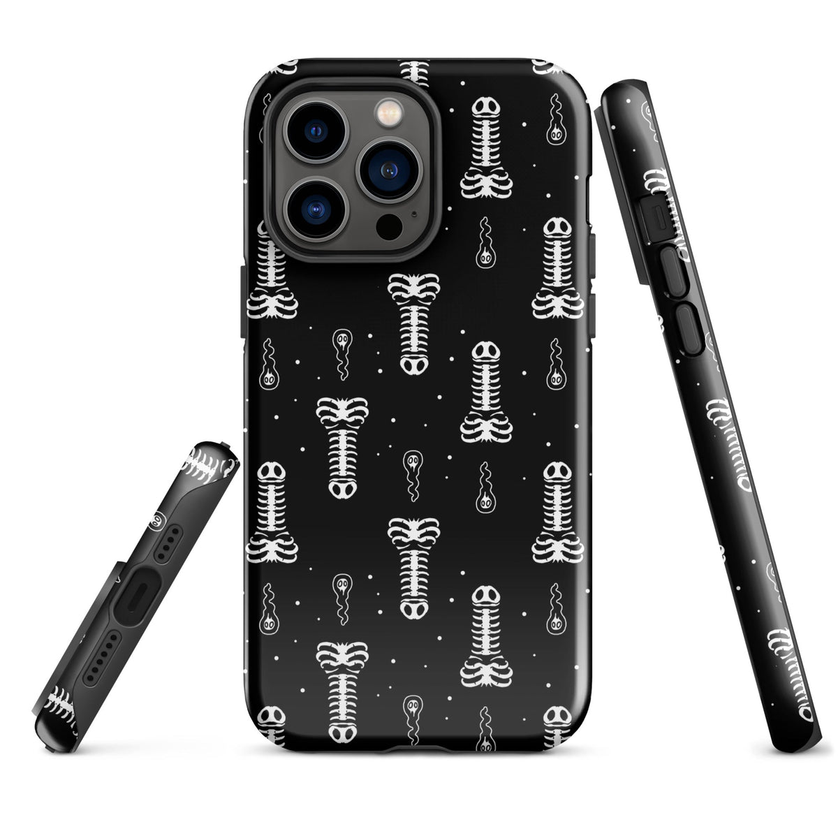 Skeleton Penis Boner iPhone Case