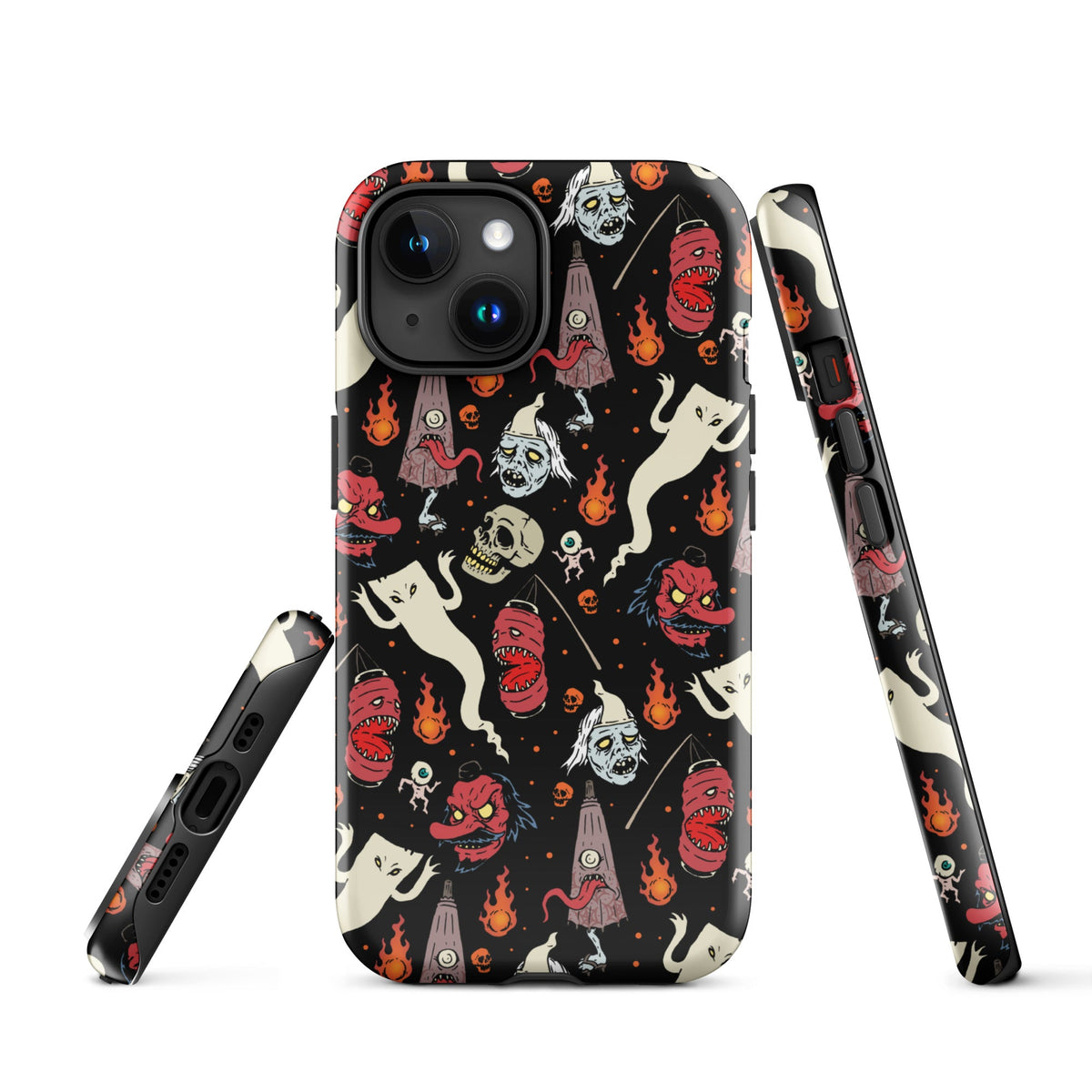 Japanese Demons iPhone Case