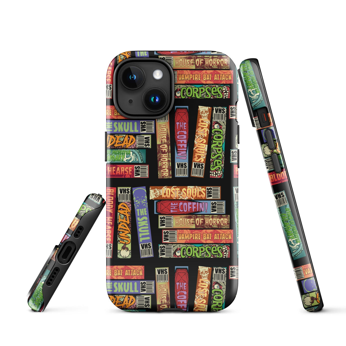 Retro Horror VHS iPhone Case