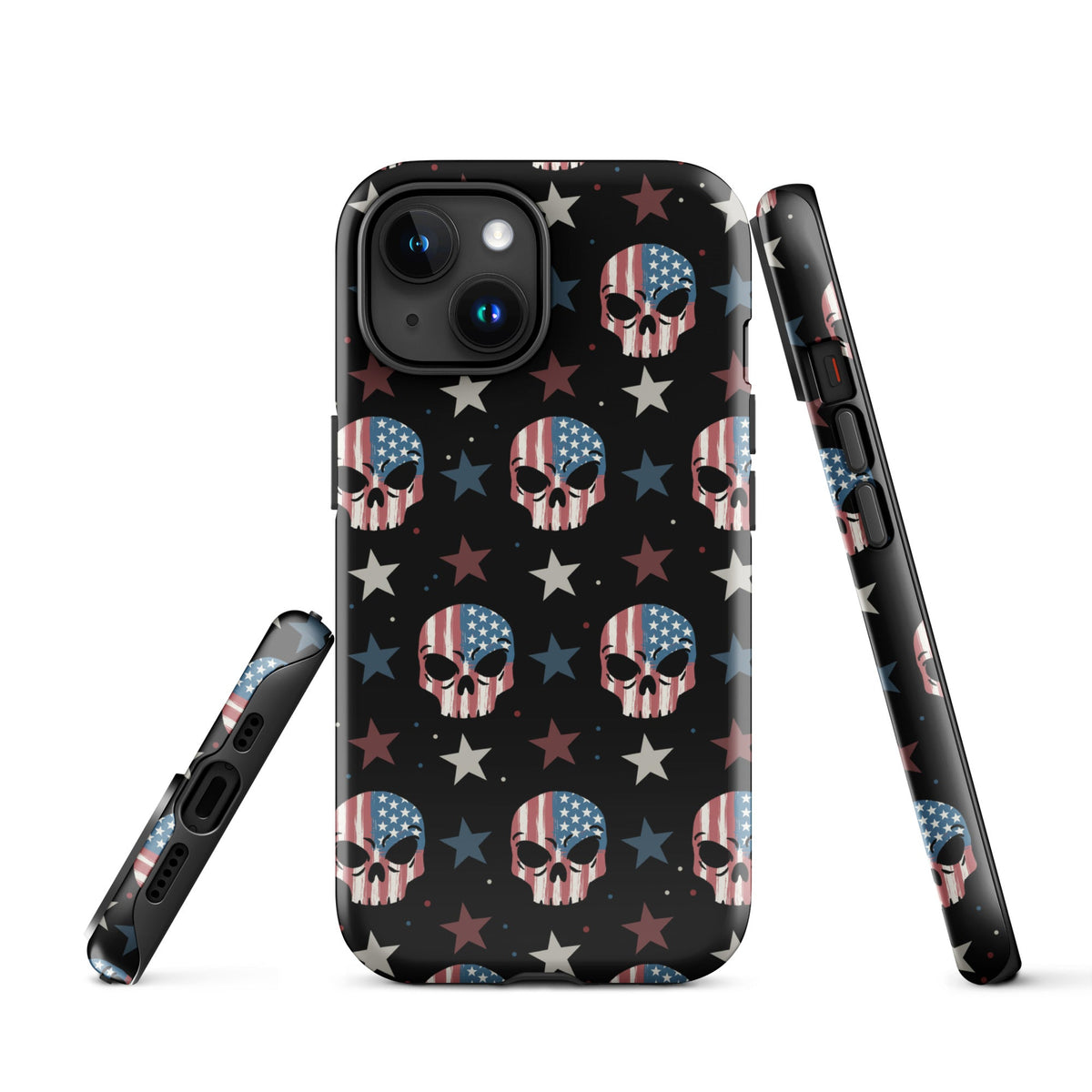 USA Skull iPhone Case