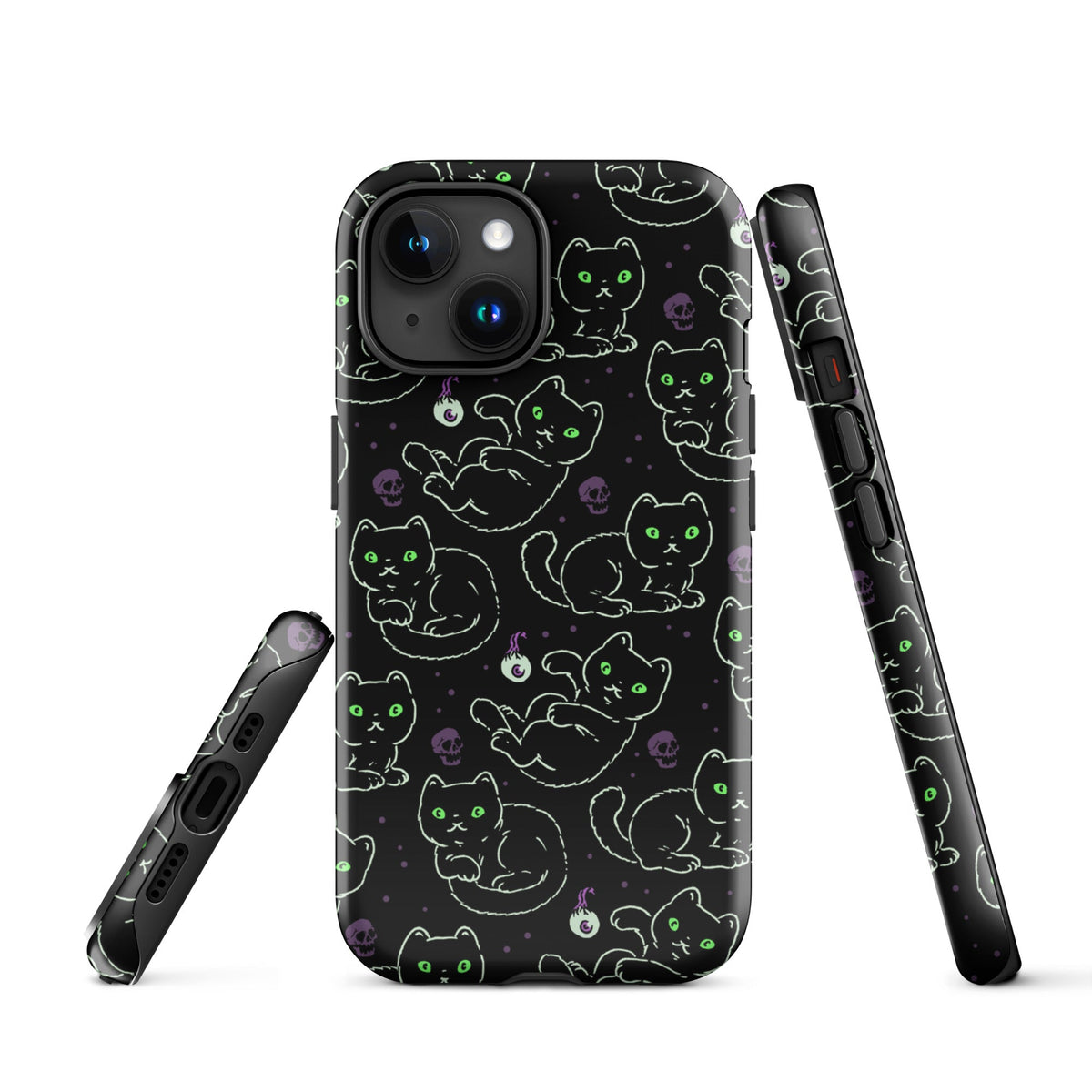 Black Cats iPhone Case