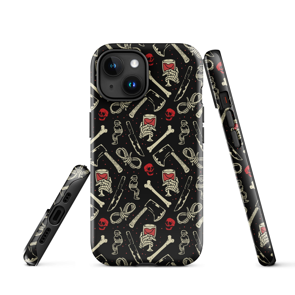 True Crime And Wine iPhone Case