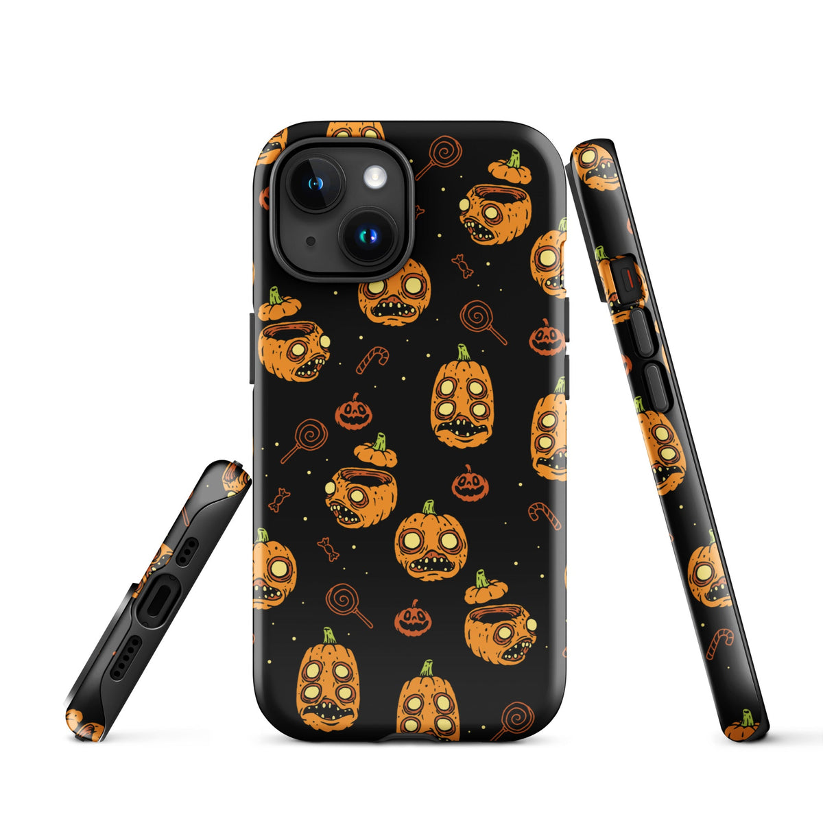 Zombie Pumpkins iPhone Case