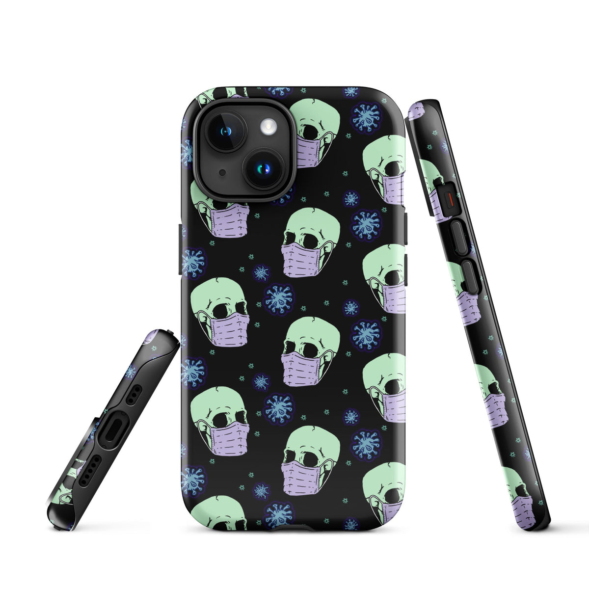 Virus Skull iPhone Case