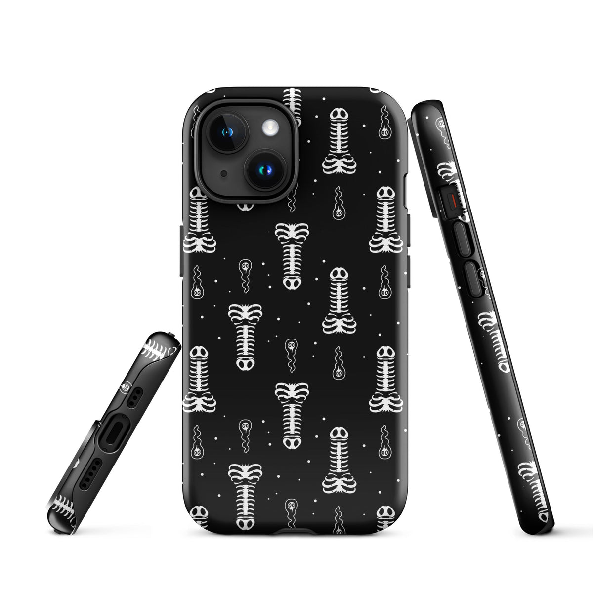 Skeleton Penis Boner iPhone Case
