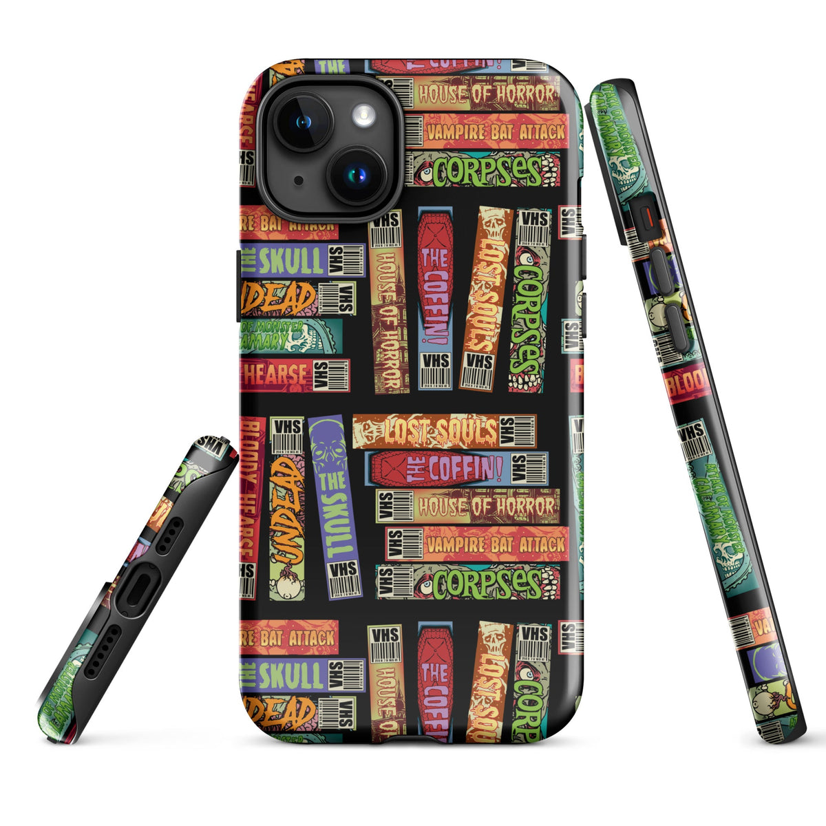 Retro Horror VHS iPhone Case