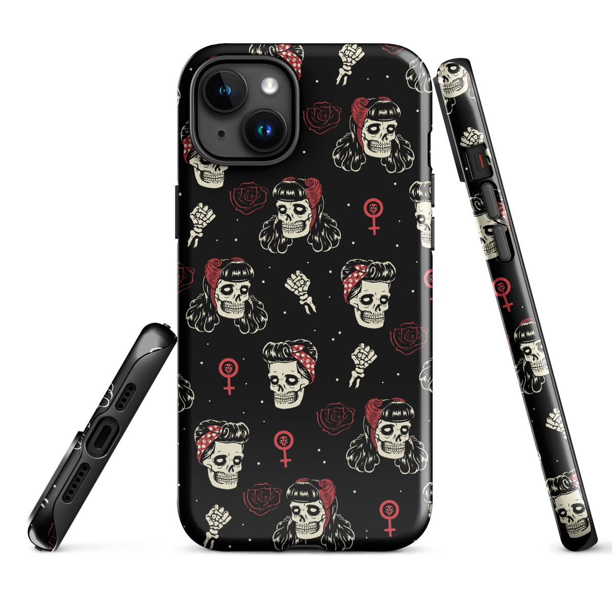 Undead Rosie Riveter iPhone Case