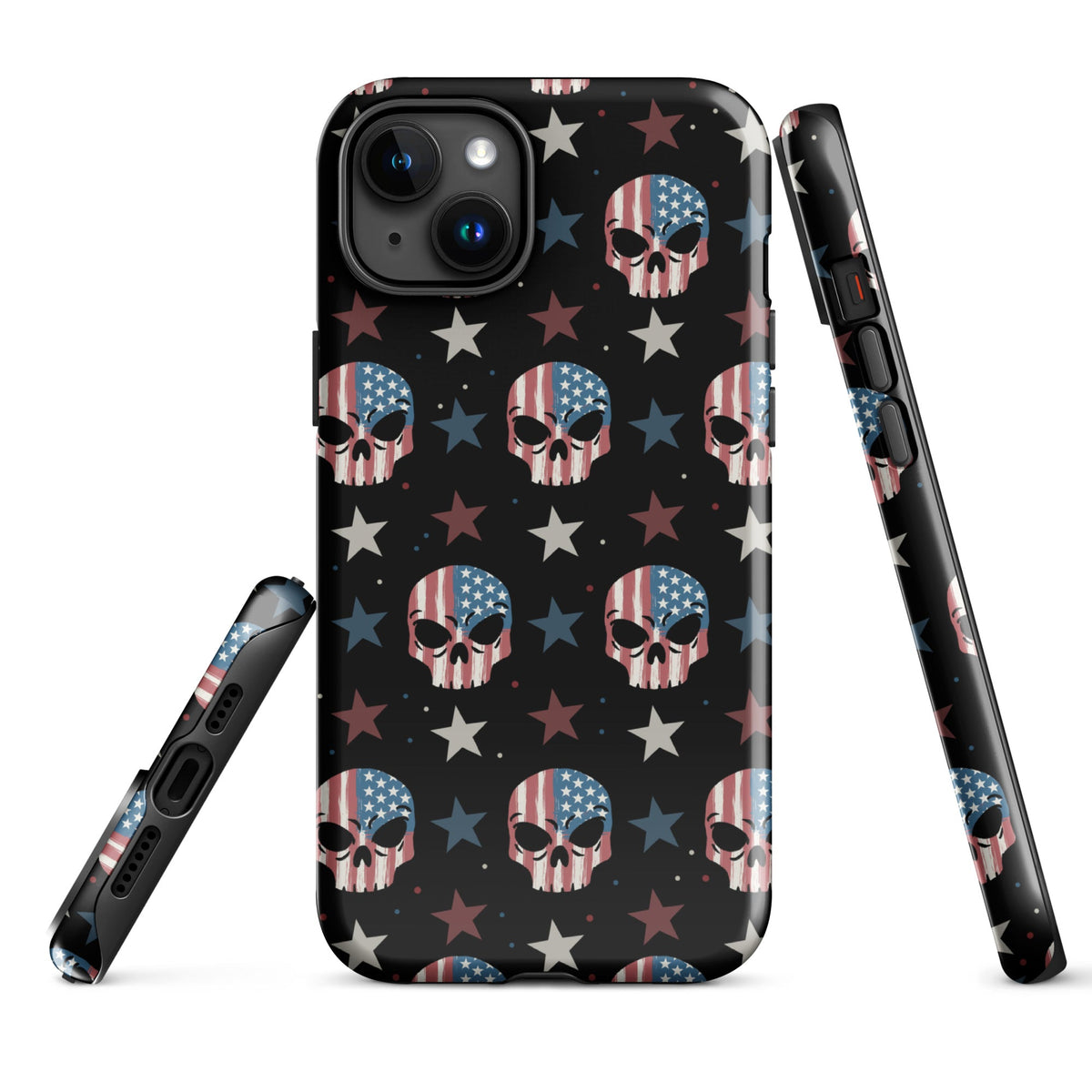 USA Skull iPhone Case