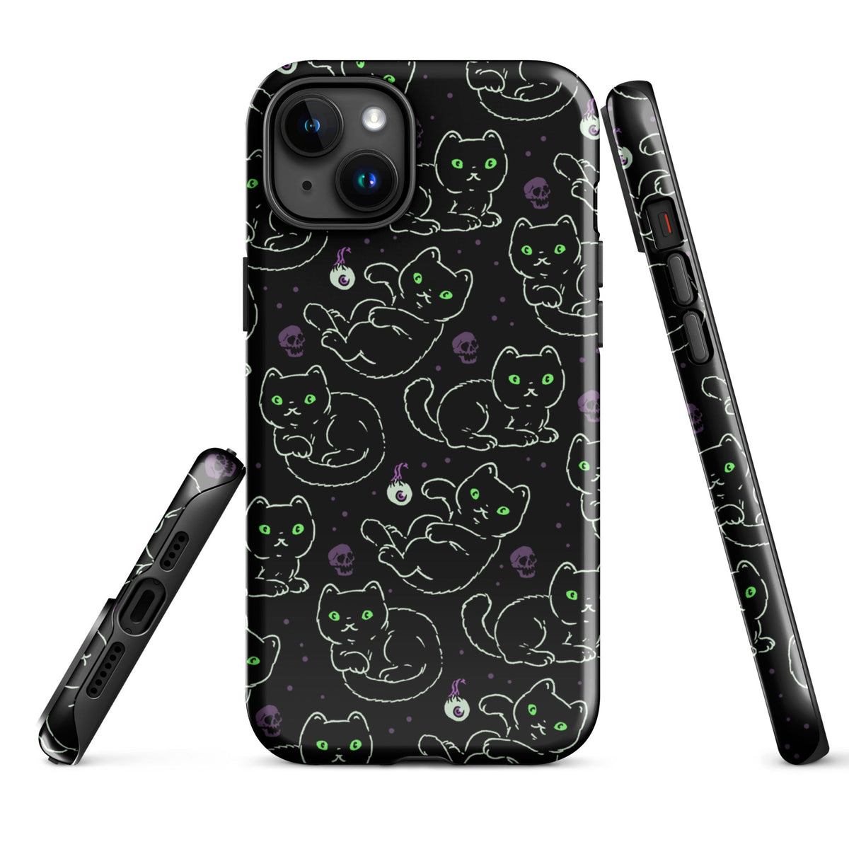 Black Cats iPhone Case