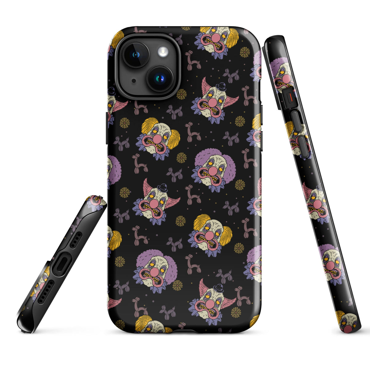 Spooky Clowns Circus iPhone Case
