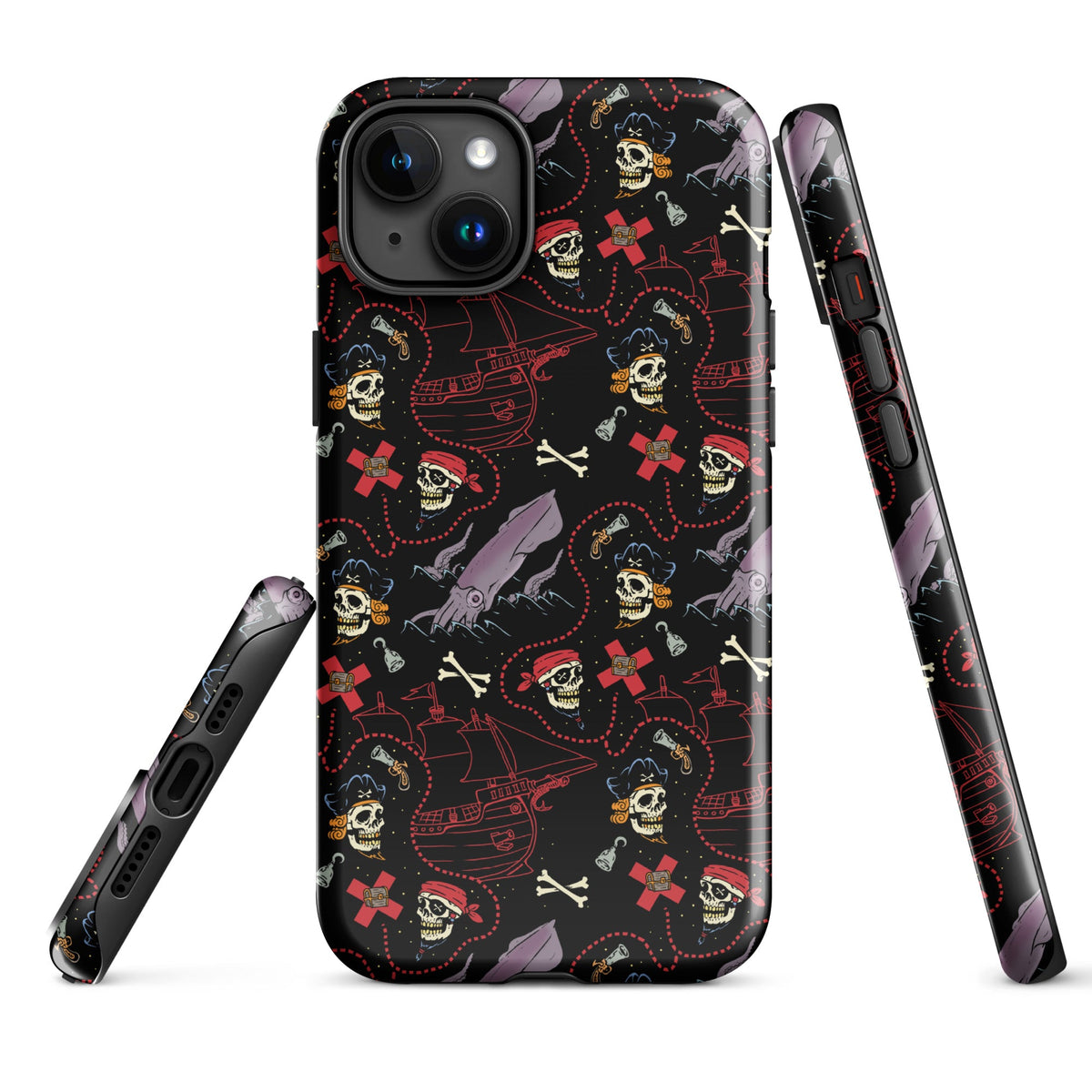 Pirate Skulls iPhone Case