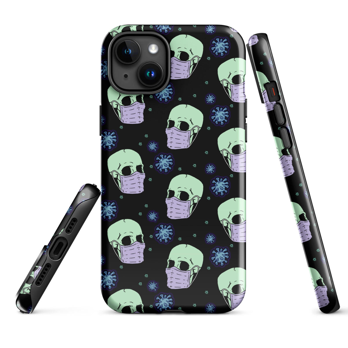Virus Skull iPhone Case