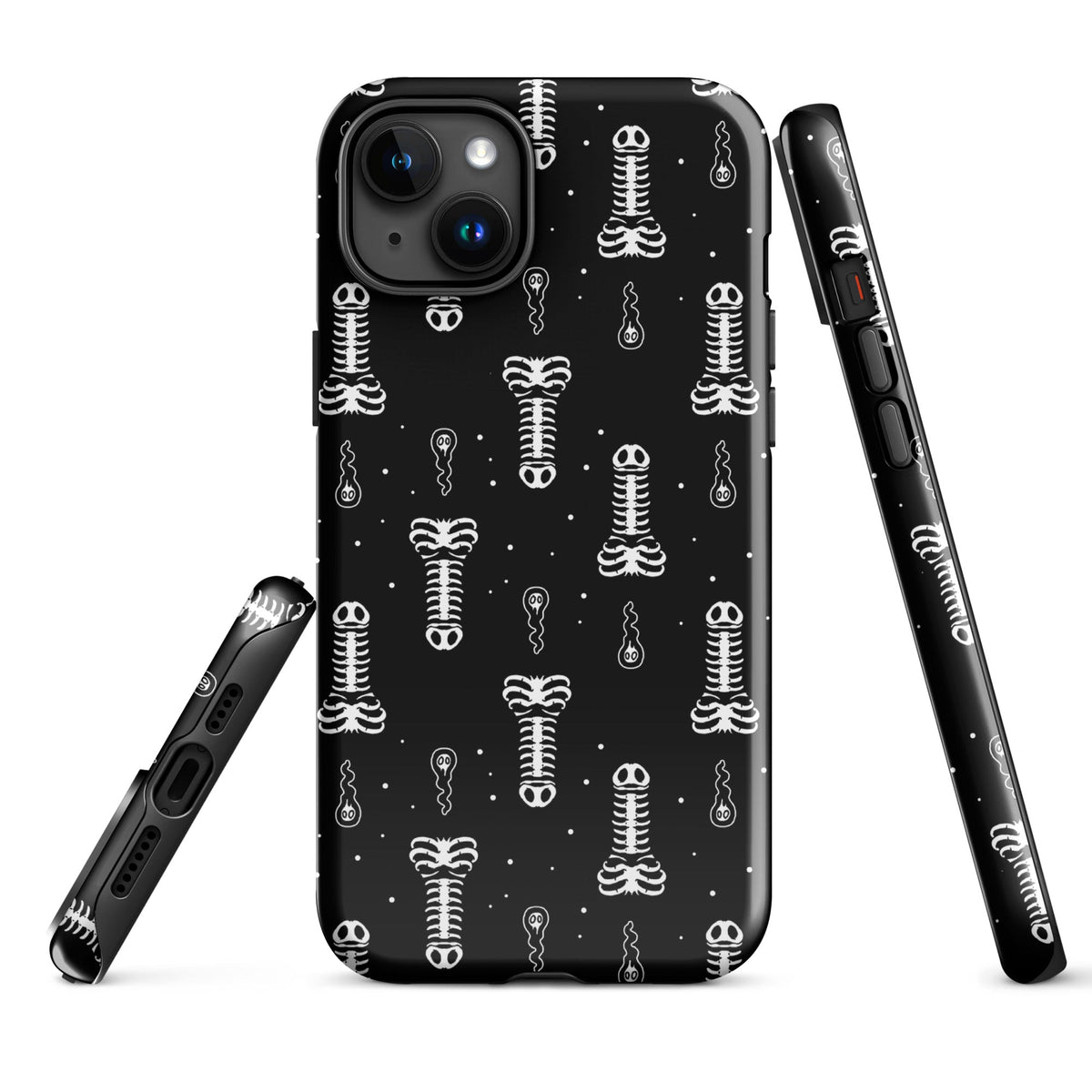 Skeleton Penis Boner iPhone Case