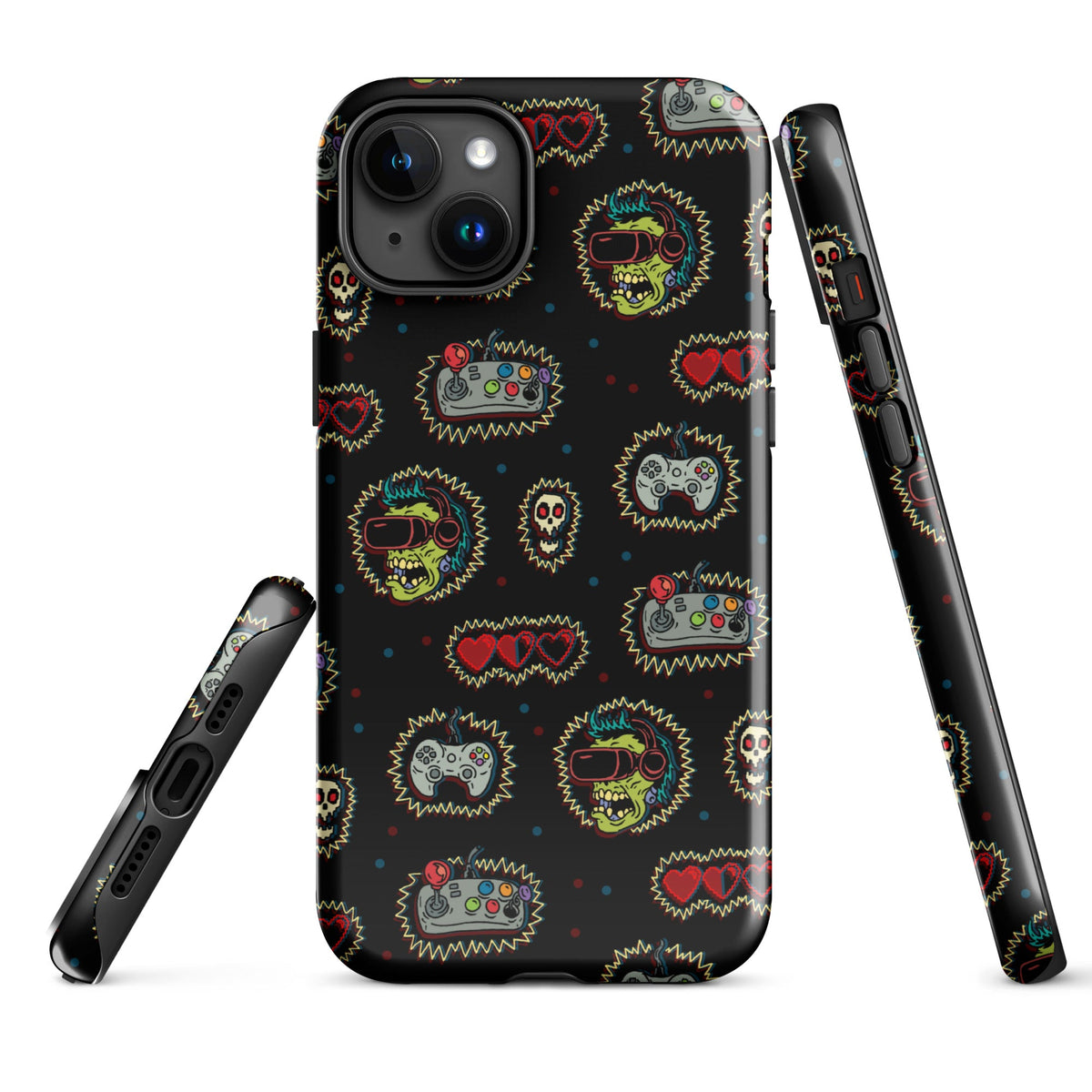 Gamer Zombie iPhone Case