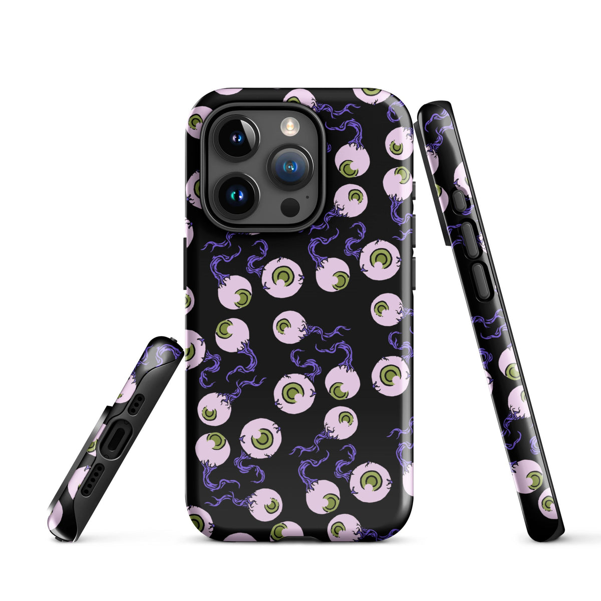 Spooky Eyeballs iPhone Case