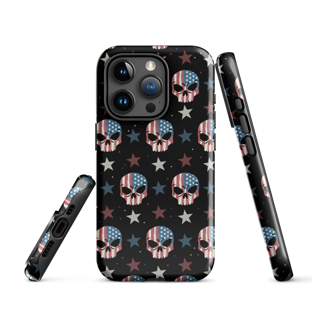 USA Skull iPhone Case