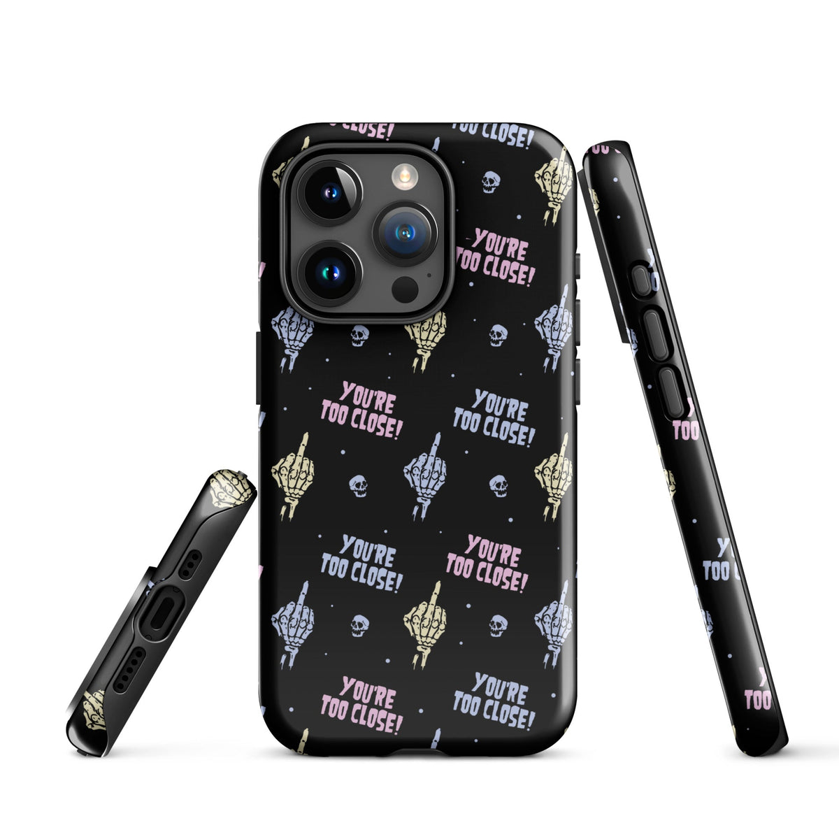 You're Too Close iPhone Case