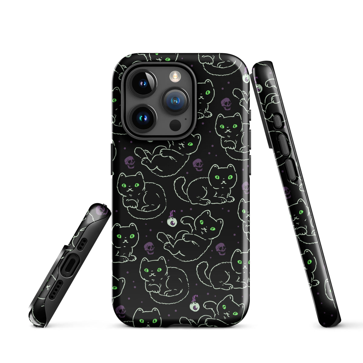 Black Cats iPhone Case