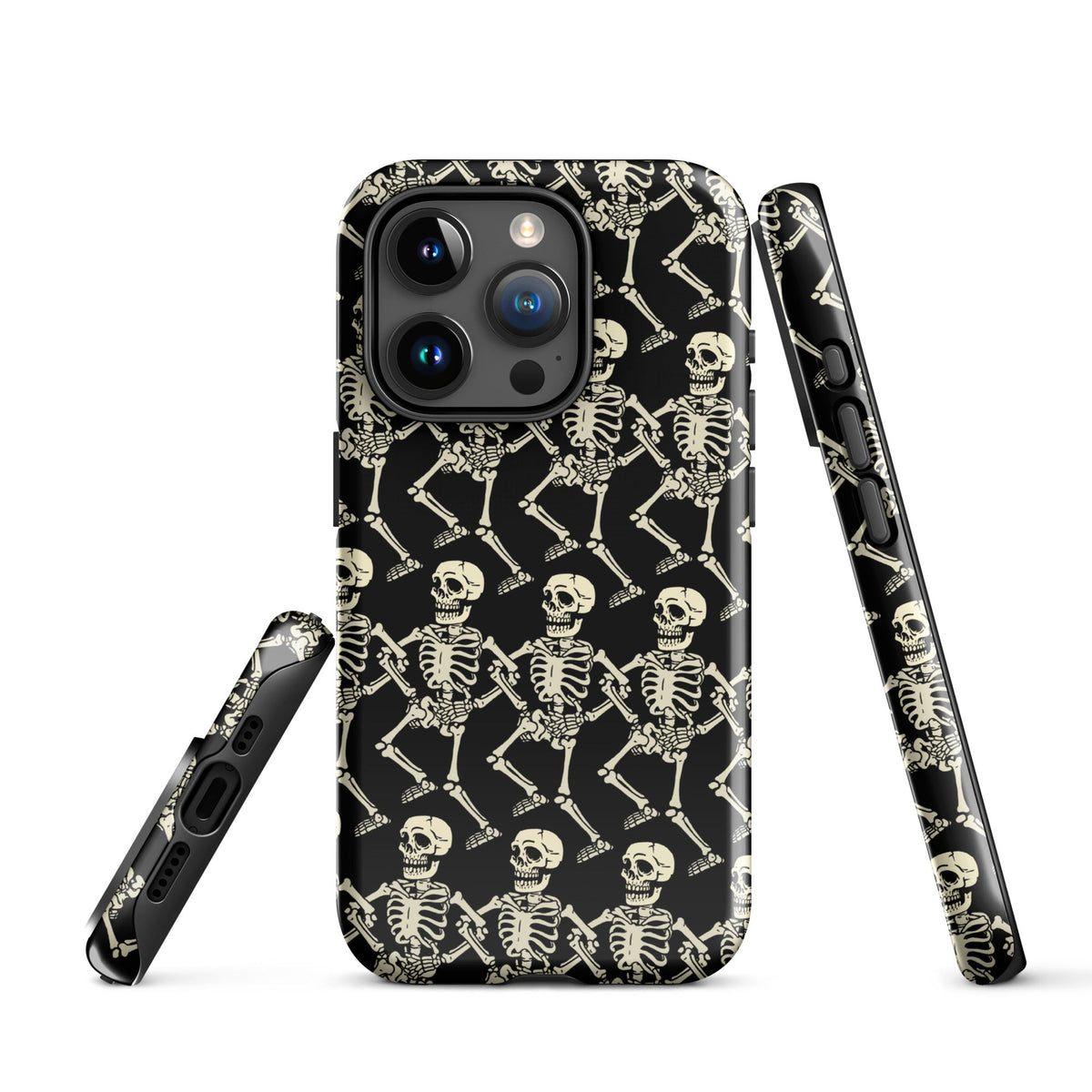 Dancing Skeletons iPhone Case