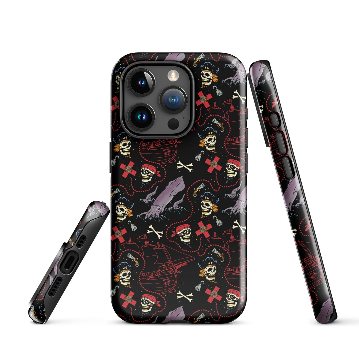 Pirate Skulls iPhone Case
