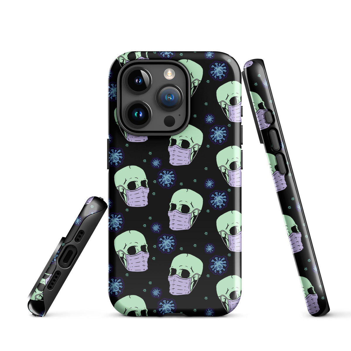 Virus Skull iPhone Case