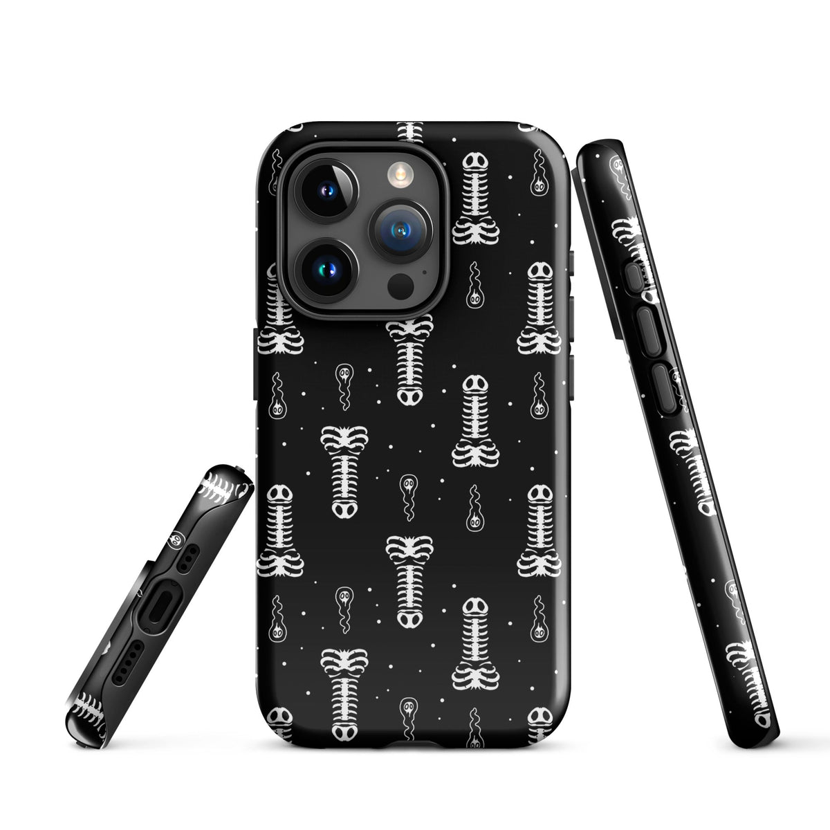Skeleton Penis Boner iPhone Case