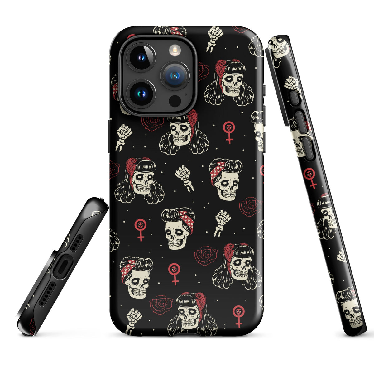 Undead Rosie Riveter iPhone Case