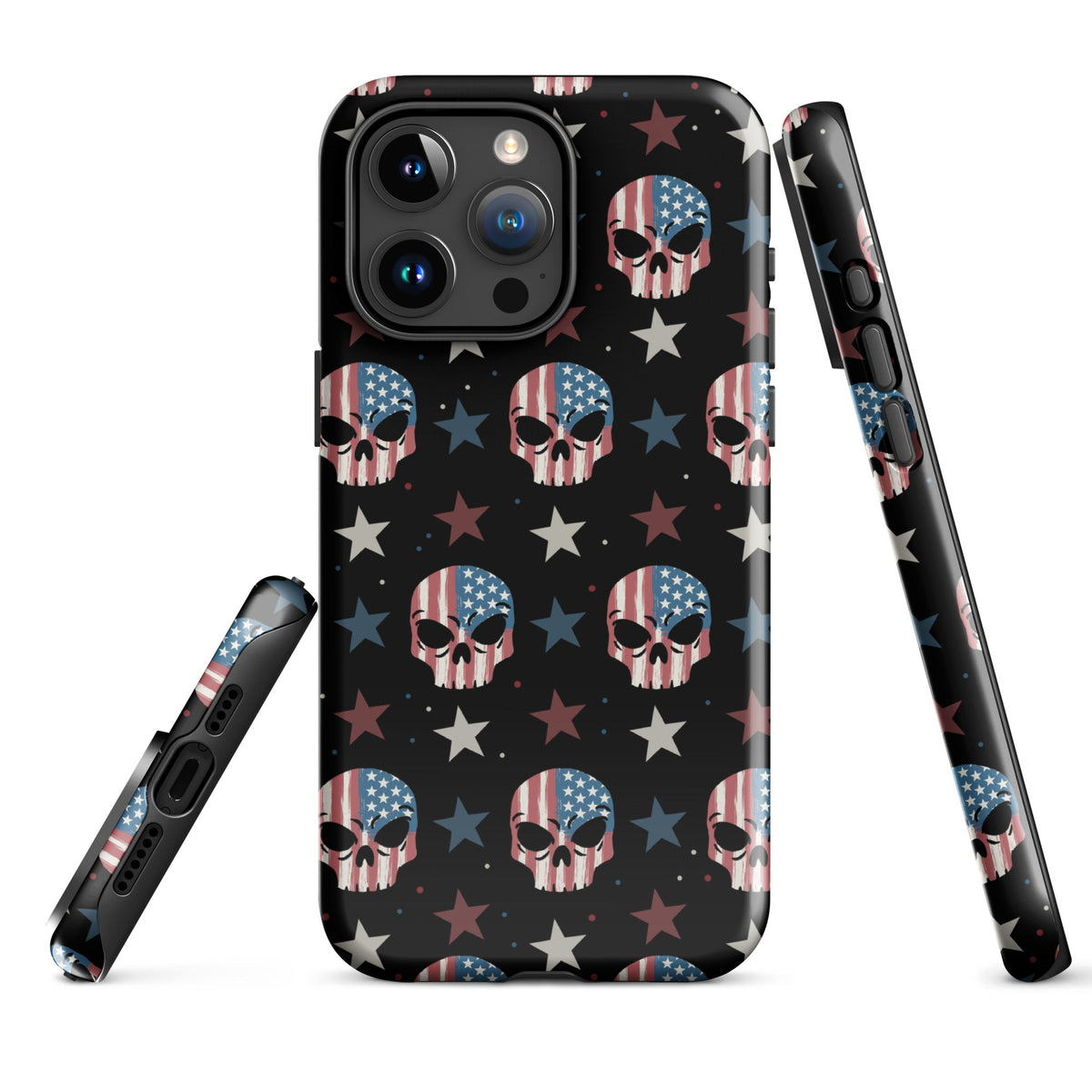 USA Skull iPhone Case