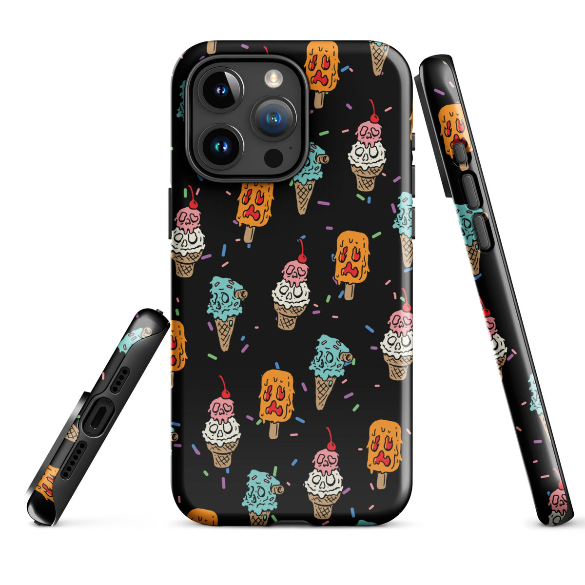 Monster Ice Cream iPhone Case