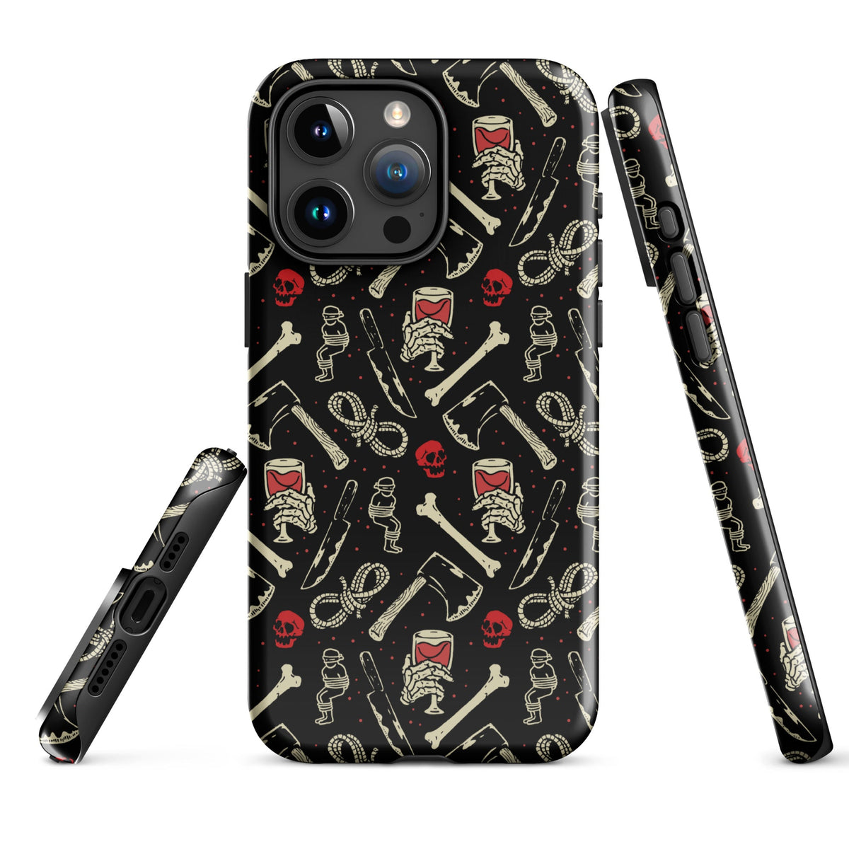 True Crime And Wine iPhone Case