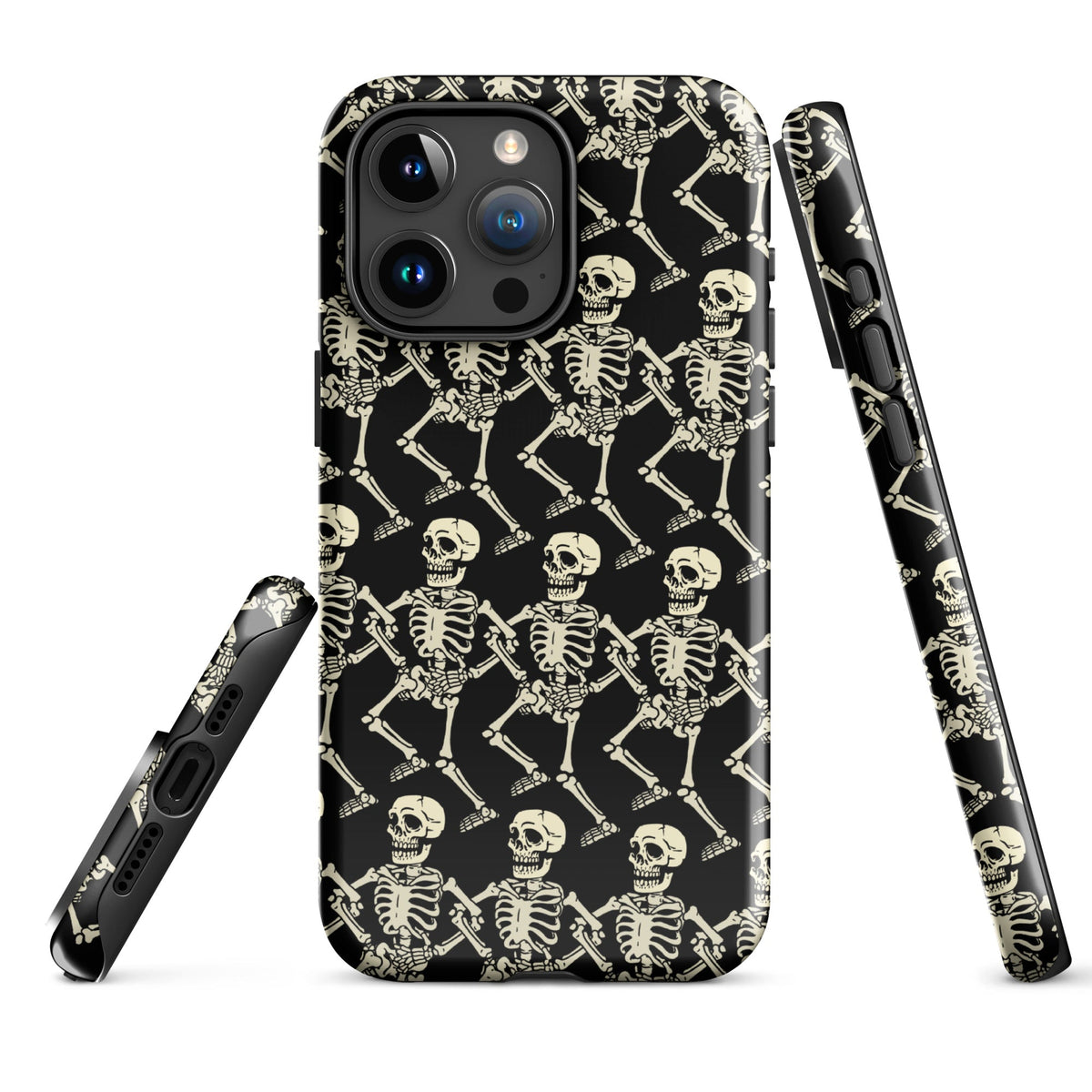 Dancing Skeletons iPhone Case