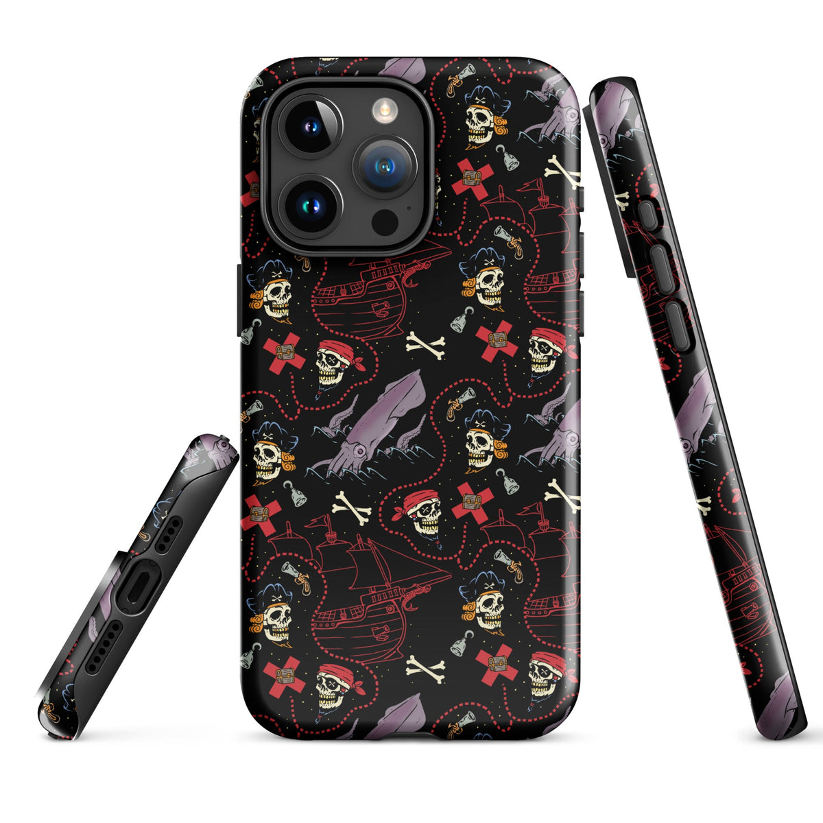 Pirate Skulls iPhone Case