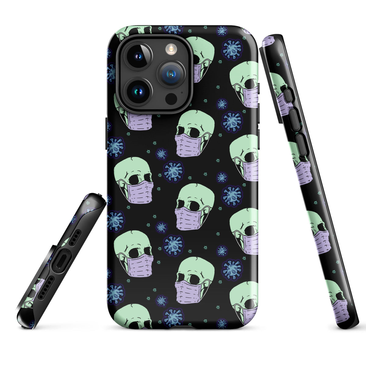 Virus Skull iPhone Case