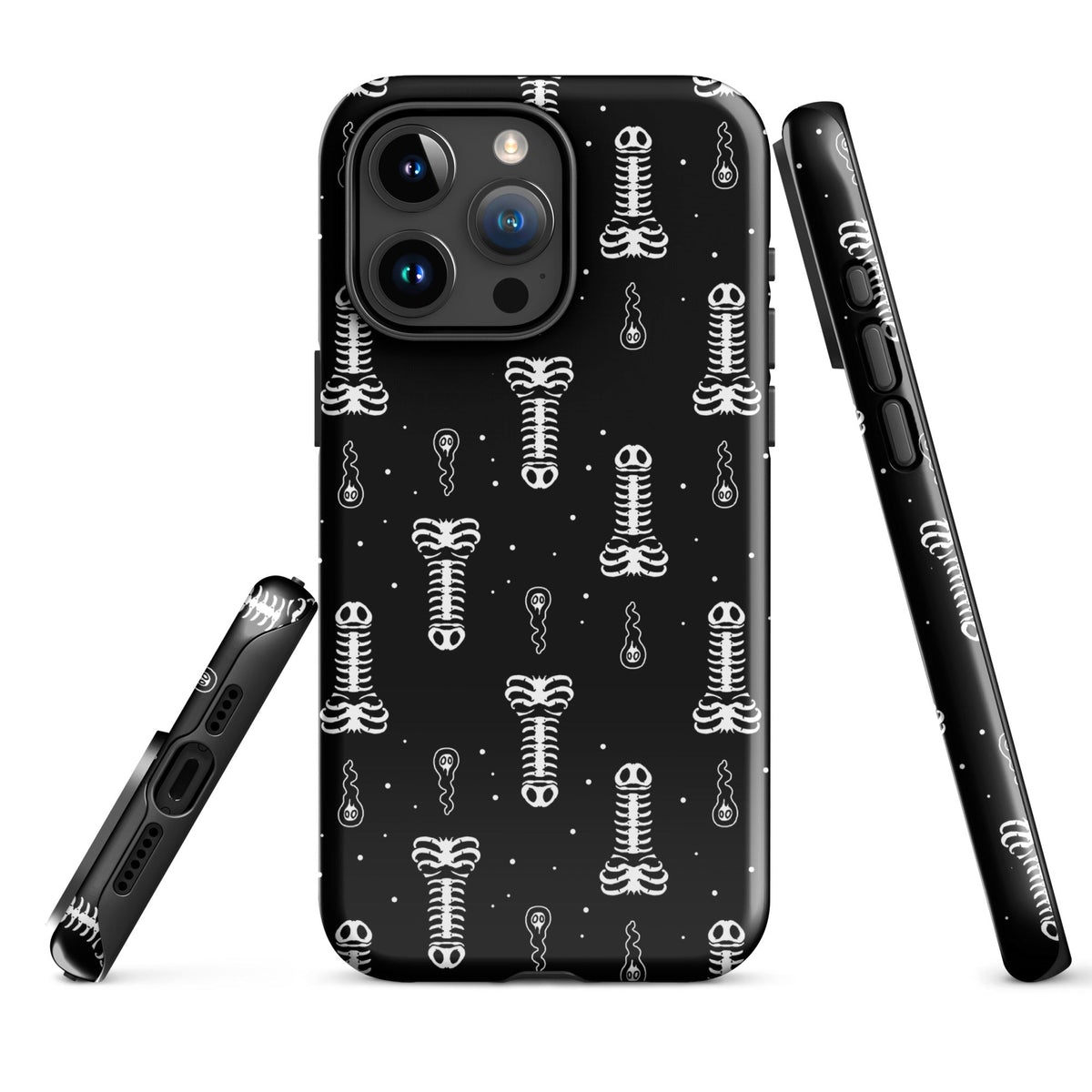 Skeleton Penis Boner iPhone Case