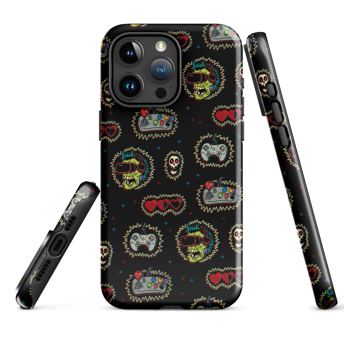Gamer Zombie iPhone Case