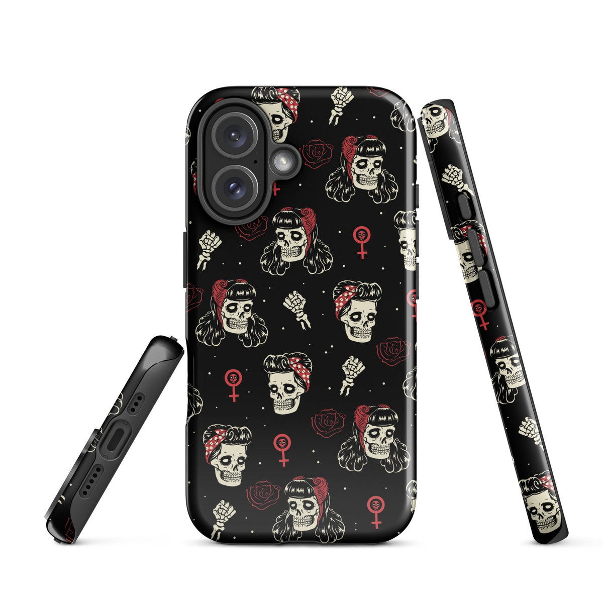 Undead Rosie Riveter iPhone Case